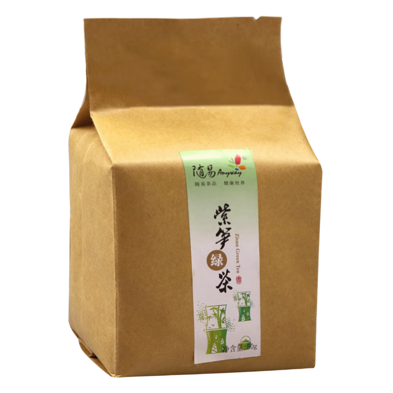 随易（ANYWAY） 顾诸紫笋绿茶50克袋装长兴紫笋贡茶高山绿茶明前茶叶耐泡醇香