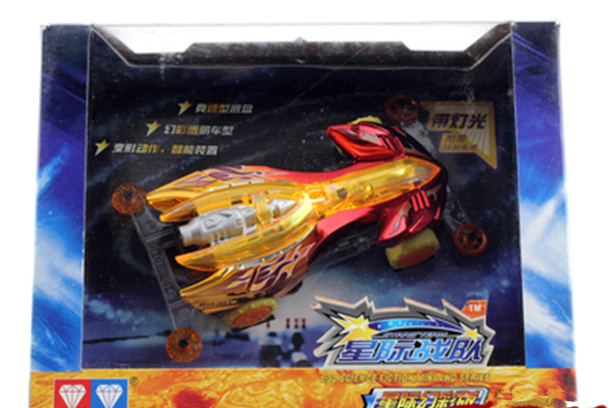 奥迪双钻四驱车全套星际战队 光子精灵星际火狐 儿童玩具 01 星际火狐