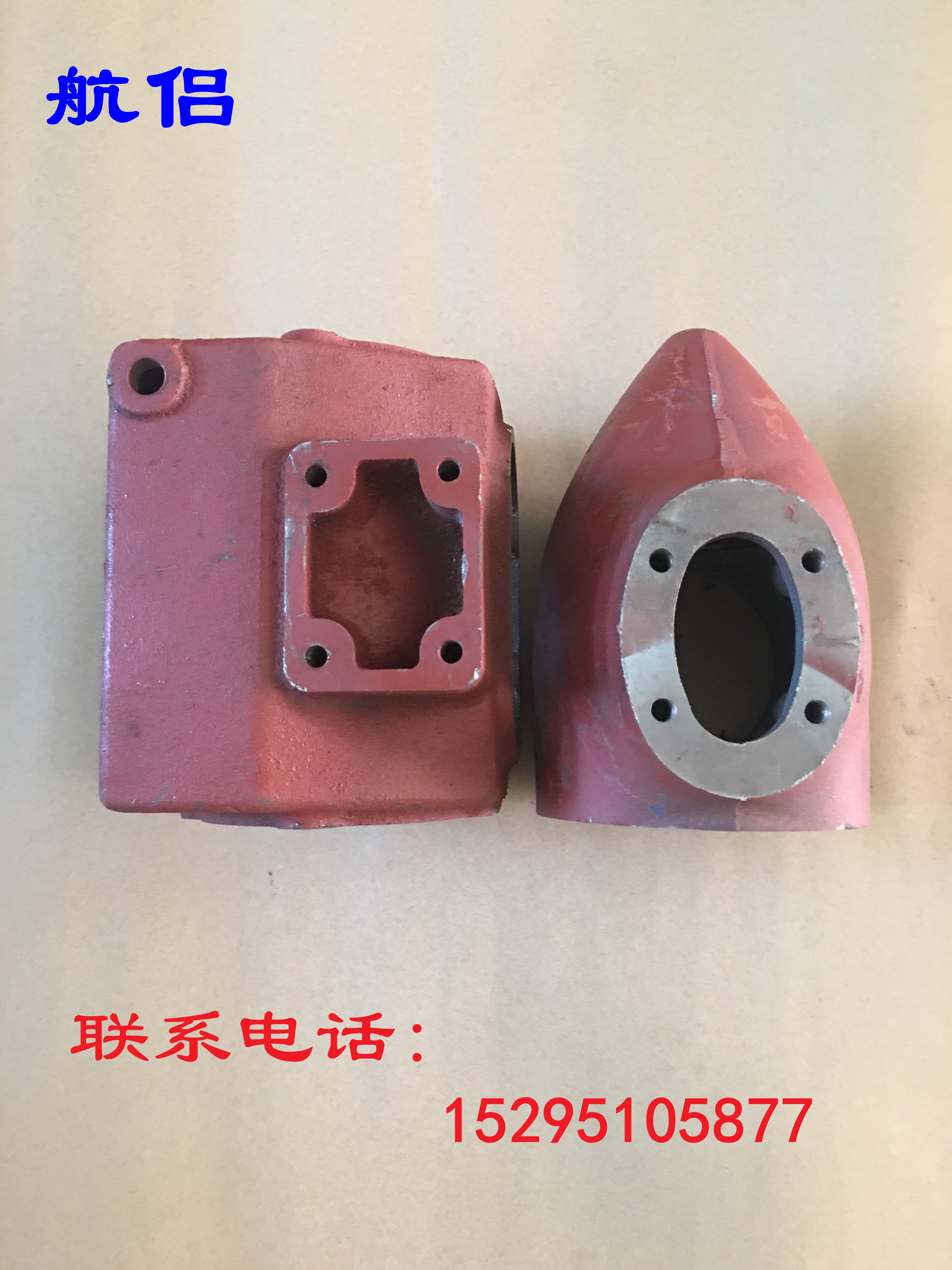 苏州73型20马力柴油船用挂桨机上箱体下箱体 挂浆机配件齐全 12马力上