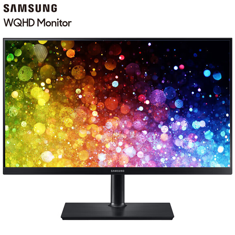 三星（SAMSUNG）23.8英寸 2K Type-C FreeSync 微边框 可壁挂 旋转升降底座 电脑显示器(S24H850QFC)