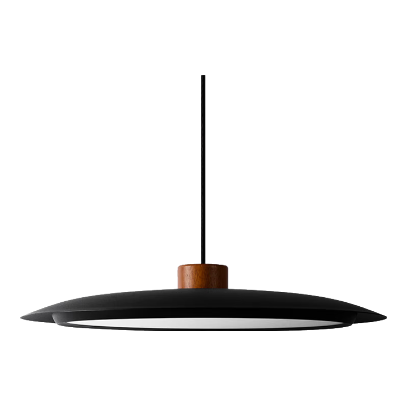 愛斯蘭餐廳吊燈現(xiàn)代簡約餐桌吊線燈智能全光譜餐吊燈LED燈具護(hù)眼輕奢040 巖砂黑/36W/智能調(diào)光調(diào)色