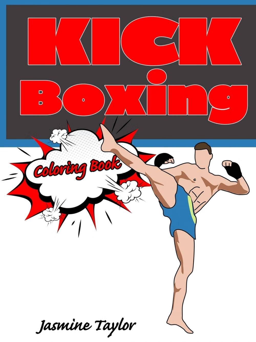 【预售 按需印刷】kickboxing coloring book