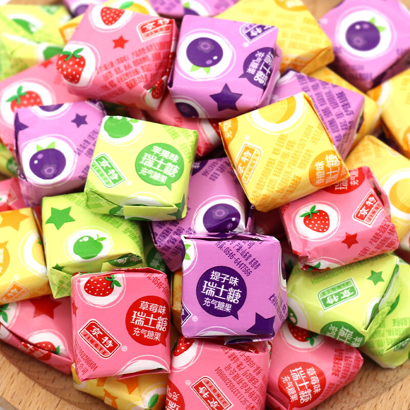 京特苹果味瑞士糖500g