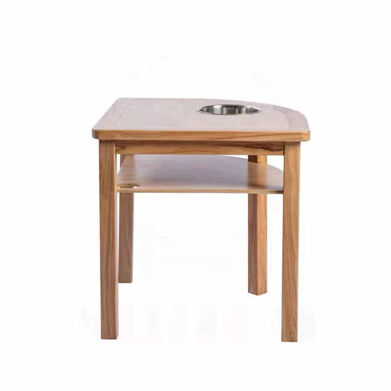 盎梓麻将桌茶几实木原装三友麻将机茶几茶水架茶水台实木新中式轻奢酒