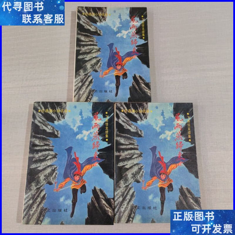 风雨燕归来(1-3) 华文出版社二手书