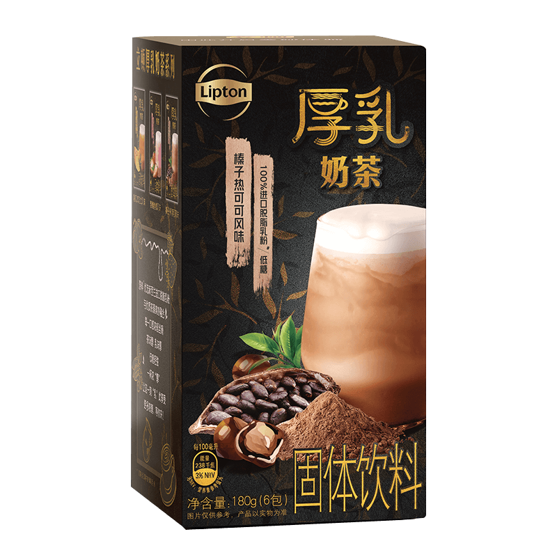 立顿Lipton厚乳奶茶-融合牛奶与咖啡的品质选择