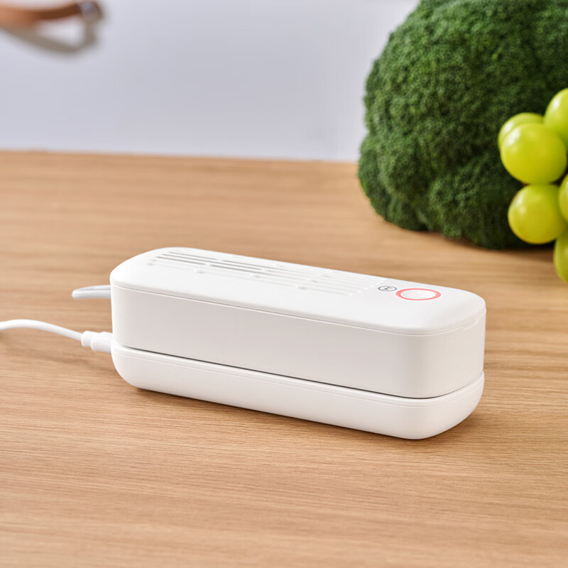 Ones Member 果蔬清洗机家用迷你洗菜机 洗水果蔬菜去农残果蔬净化机 无线充电GFC11 小米白 1号会员店