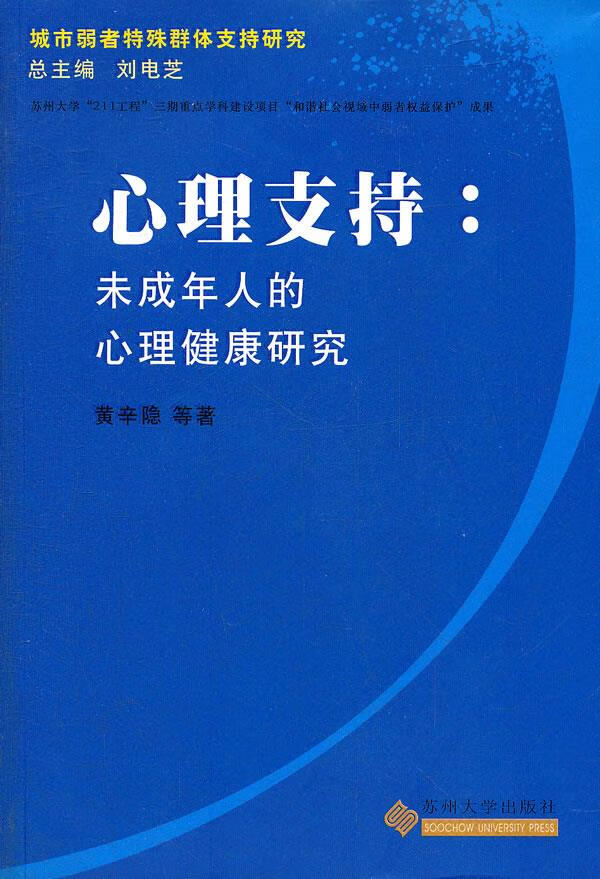 心理支持 黄辛隐等著【正版书】