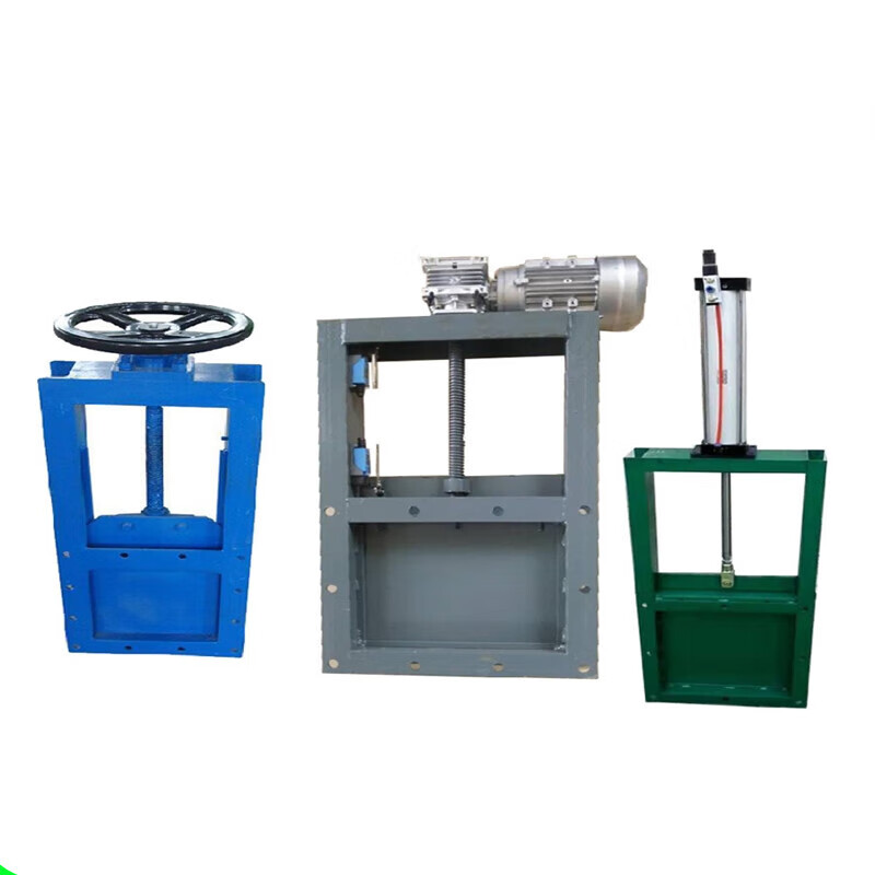 短云气动插板阀门雨水渠道排污水闸门卸料阀卸灰手动闸板阀电动排水阀