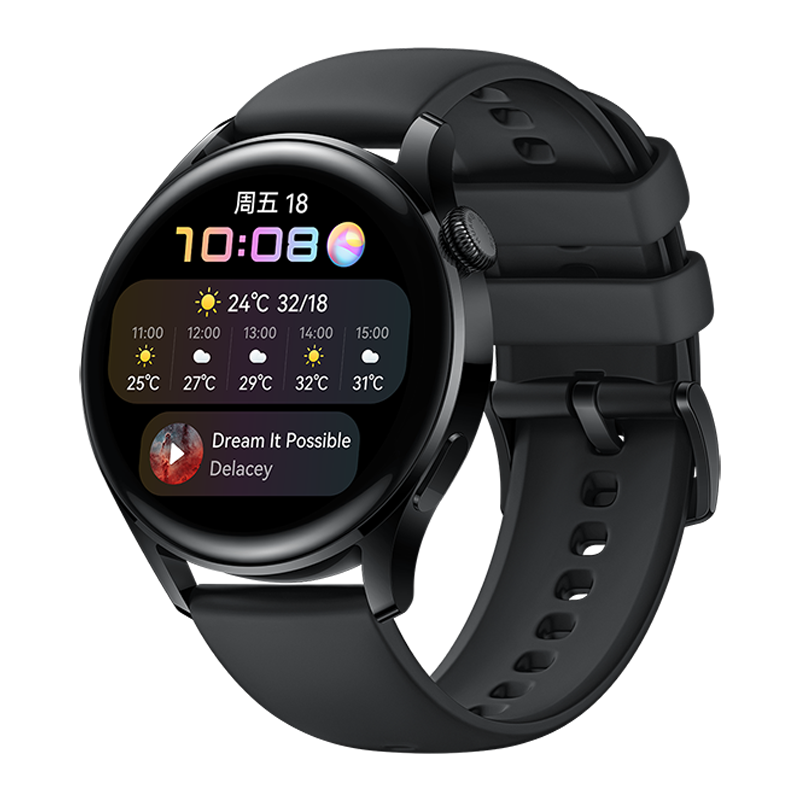 【旗舰新品】 华为手表watch3运动智能独立通话两周续航nfc男女成人