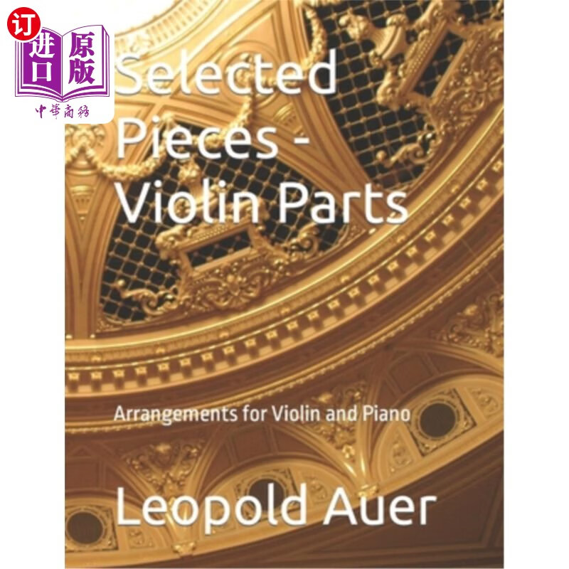 海外直订selected pieces - violin parts: arrangements for violin