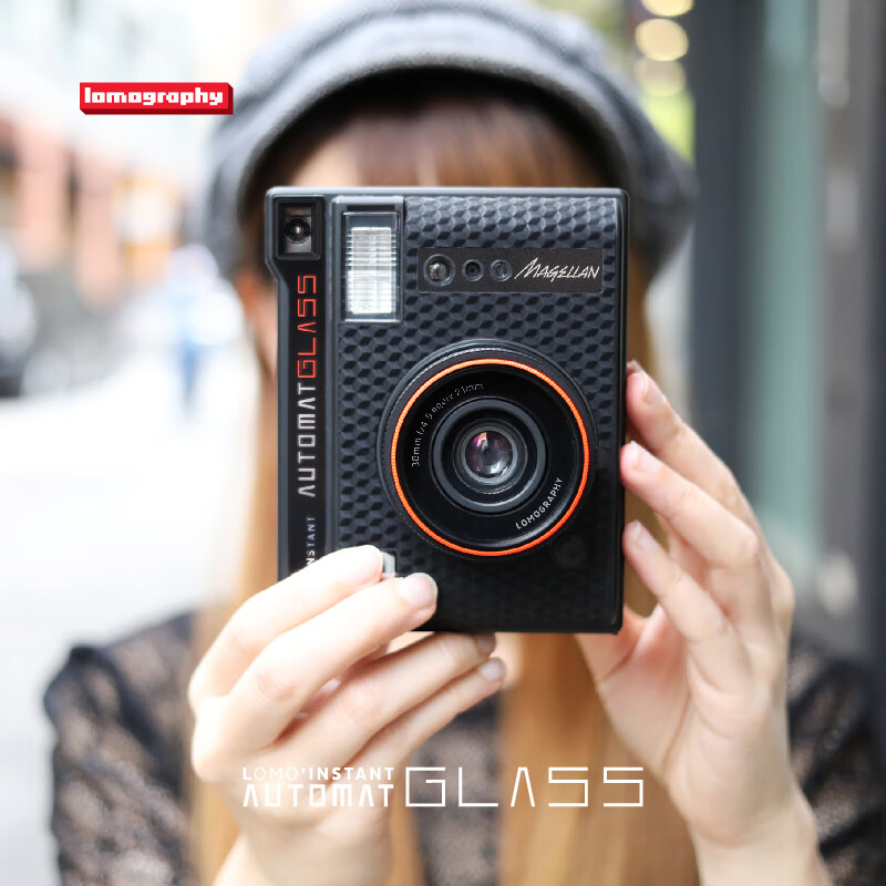 LOMOGRAPHY����ɫ��Lomography Lomo��Instant Automat Glass��ǲ�����ͷ��������� ����ī��ɫ�����������ֽ��