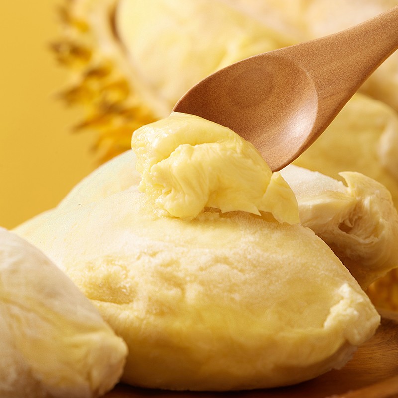 榴芒一刻 泰国新鲜金枕榴莲冻肉进口液氮冷冻榴莲生鲜水果250g*3盒