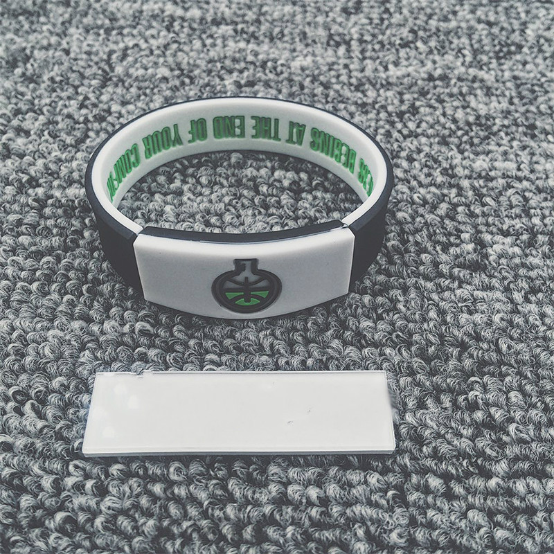 欧美运动篮球手环男欧文deuce brand能量正反两面个性球星首饰 黑白