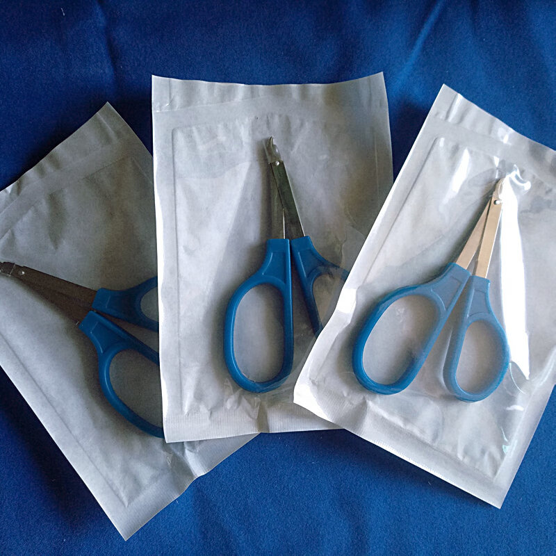 伤口拆线器 医y用一次性不锈钢拆钉器术后皮肤取针剪 拔起钢订伤口缝