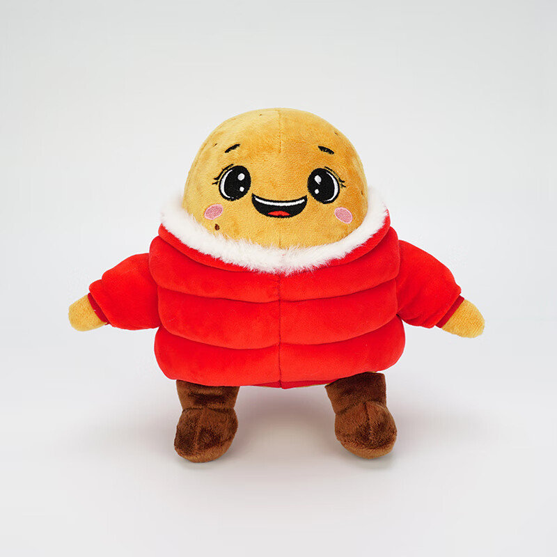 吉吉熊(jijixiong)南方小土豆玩偶创意毛绒玩具哈尔滨旅游纪念品礼物
