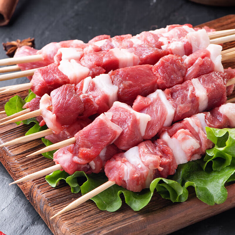马图凯贝羊肉串新鲜速冻半成品牛羊肉串腌制入味烧烤食材烤肉烤串生鲜