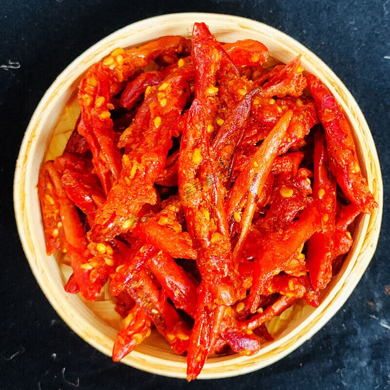 i贵州羊肉粉馆辣椒脆希流哥香辣脆香酥辣椒酥香脆椒商用袋装500g 500g