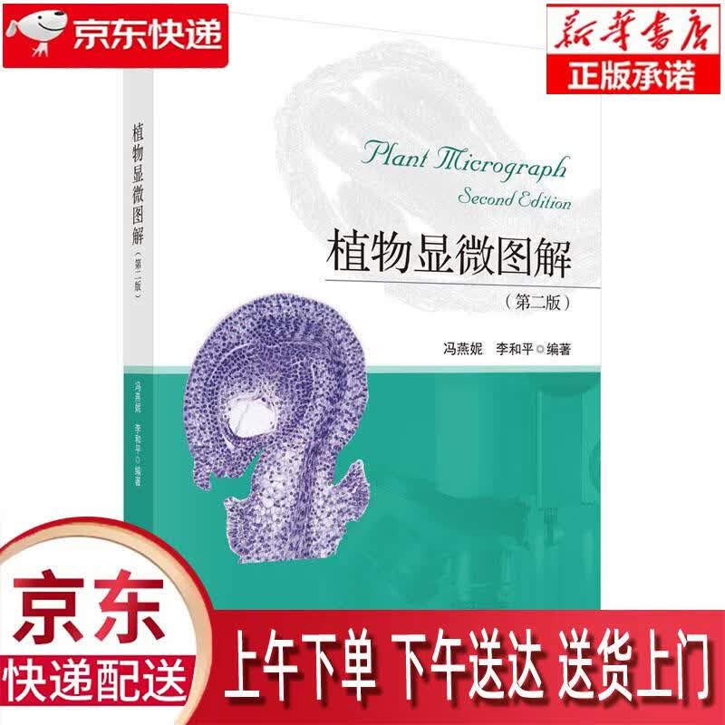 【全新正版送货上门】植物显微图解（第二版） 冯燕妮 著,李和平 著 科学出版社