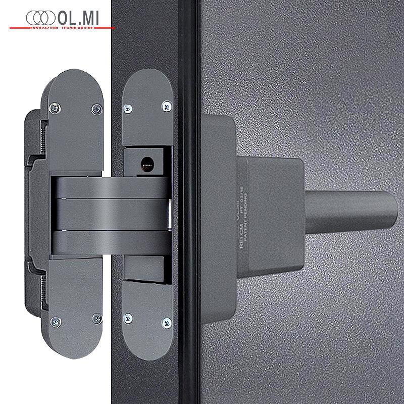 simonswerk意大利进口olmi隐形门合页自动关门隐藏合页承重100kg双段