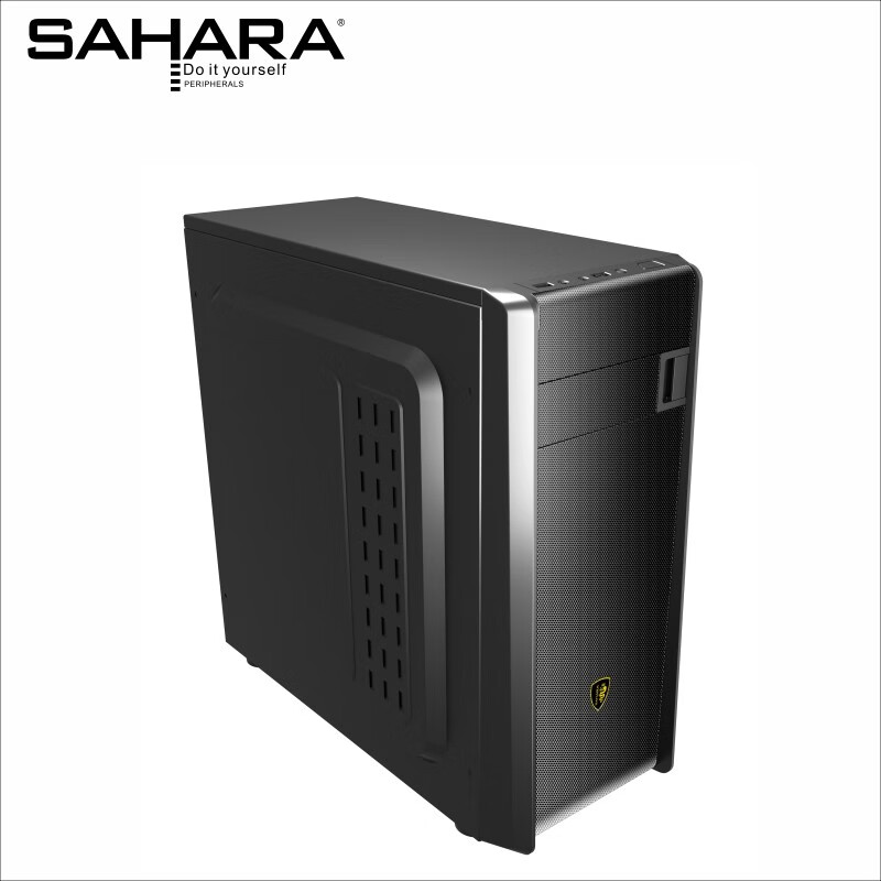 SAHARA撒哈拉船长系列台式主机电脑机箱商务家用办公机箱（支持ATX主板/支持背线/USB3.0) X500多硬盘(支持ATX可装6个机械+2个固态)