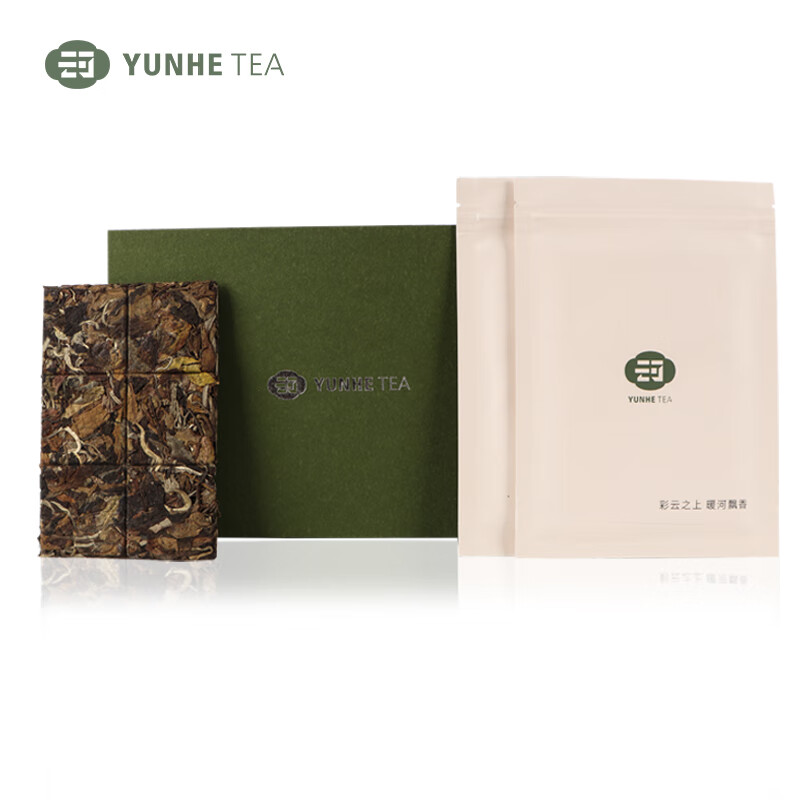 云河 2022自然味系列白茶薄片云河谷大树头春茶36g/袋,盒装288g/8片