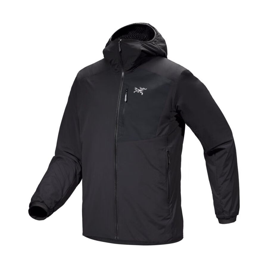 始祖鸟（ARC’TERYX）Proton Lightweight Hoody男装轻量连帽衫透气保暖外套休闲衣 Black 2XL适合胸围129cm
