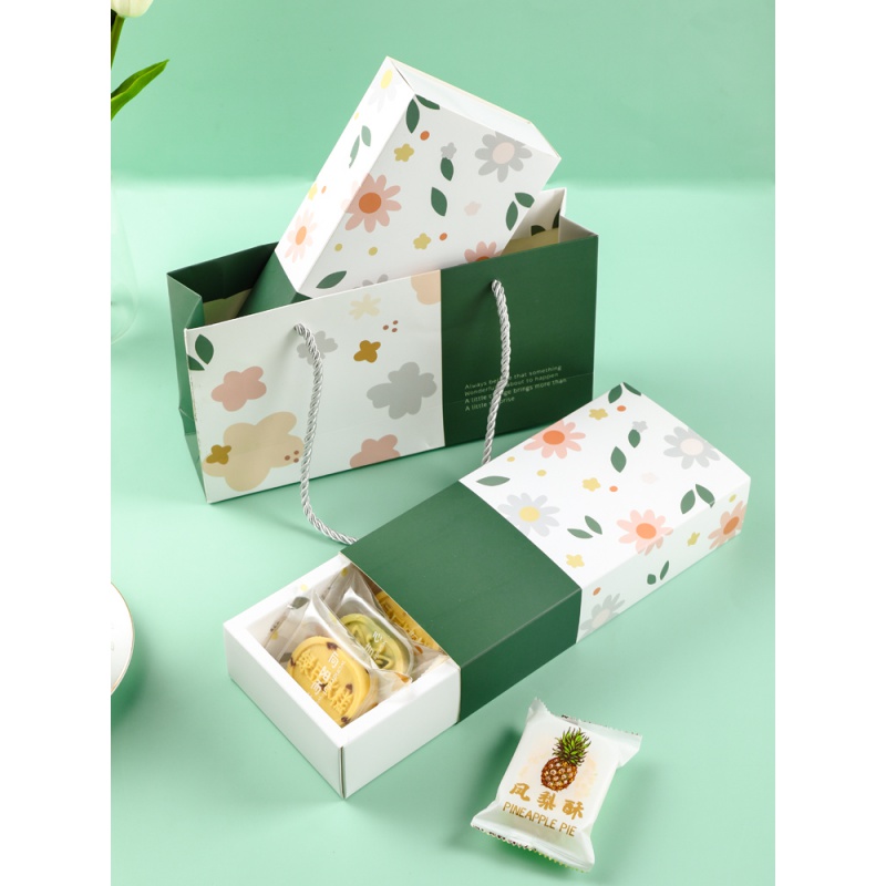 饼干袋 原创绿豆糕包装盒礼盒蛋黄酥凤梨酥饼干包装袋