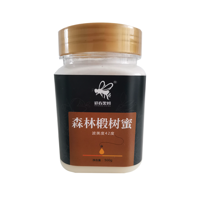 黑森迎春黑蜂(winterblackbee)黒蜂蜂蜜 森林椴树蜜500g
