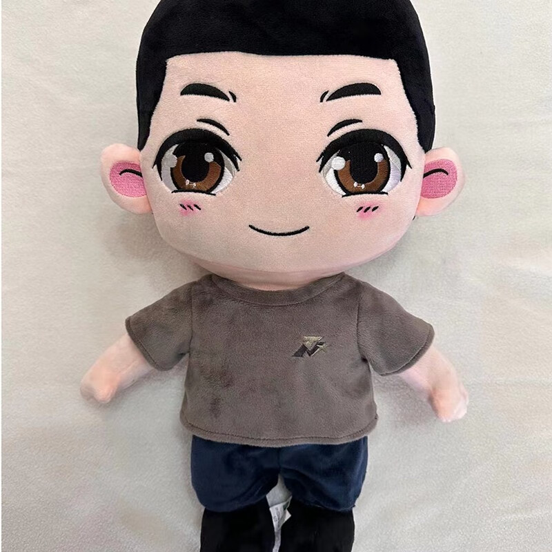 军人 娃娃公仔体能服 抱枕玩偶送情人节礼物 陆军站立款(曾小萌原创)