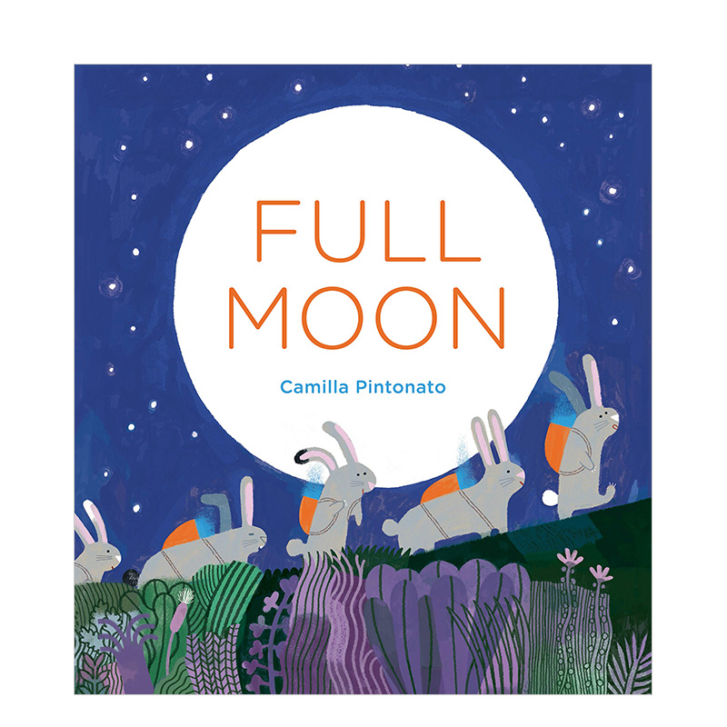 【现货】full moon,满月 儿童故事绘本 英文原版图书籍进口正版