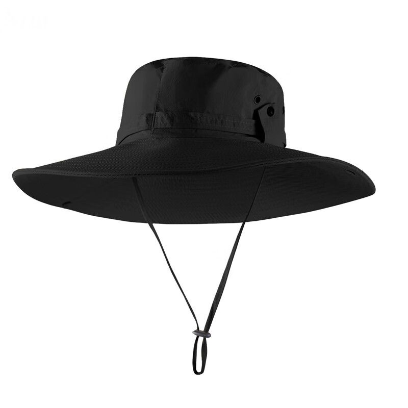 soul wake渔夫帽男夏季防紫外线户外遮阳帽子钓鱼遮脸防晒帽太阳帽