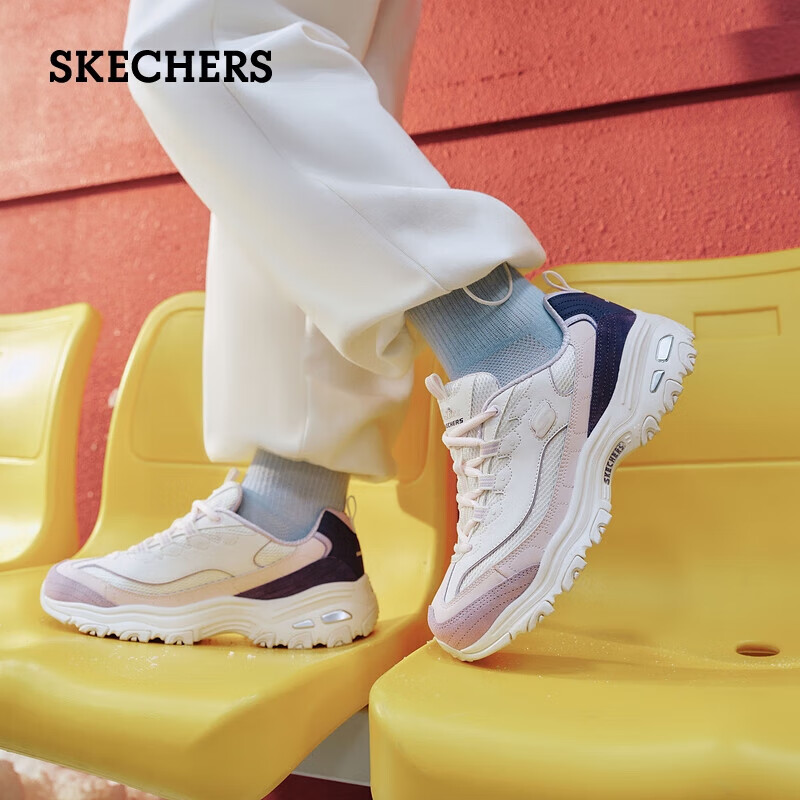 ˹���棨Skechers��ŮЬ�����̲����ﶬ��èЬ�����ϵ�Ь������������˶�Ь896283 ��ɫ/��ɫ/WPR 35