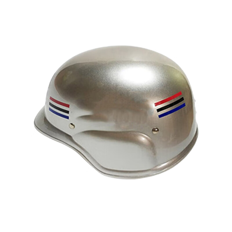 三匠德式纠察执勤头盔 保安执勤头盔 银色纠察头盔sj1435