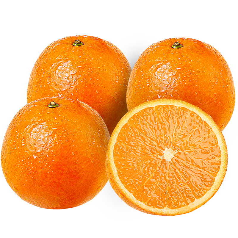 探味君 江西赣南脐橙 应当季时令手剥冰糖甜橙子新鲜水果带箱 5斤 单果60mm-65mm