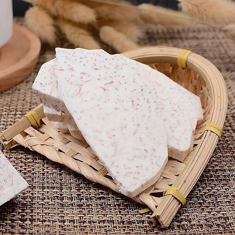 广西新鲜芋头块新鲜切块条紫藤香芋块芋圆奶茶真空冷冻速冻 真空包装2