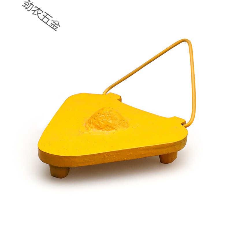 尺垫 水准1kg沉降观测3公斤5kg转站测量塔尺等外水准铟钢尺 1kg尺垫