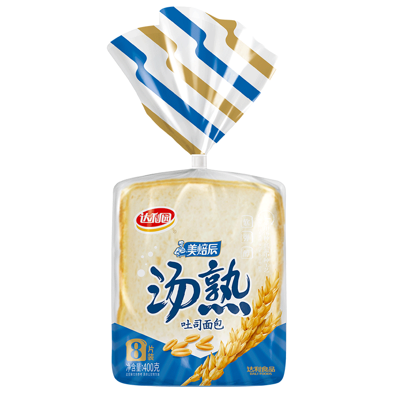 达利园美焙辰汤熟吐司面包400g3件
