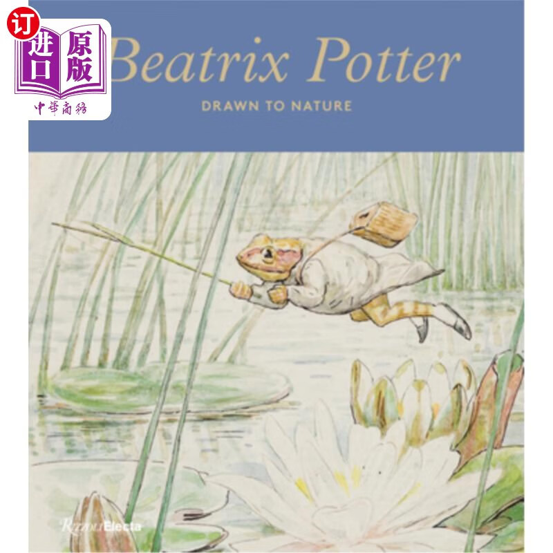 海外直订beatrix potter: drawn to nature 碧翠丝·波特:被自然所
