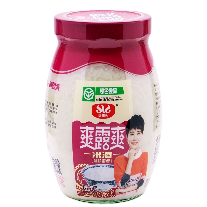 ˬ¶ˬ ���׾� ���� ���� ��ɫʳƷ ���Ŵ�������Բ��900g/ƿ�����׾�