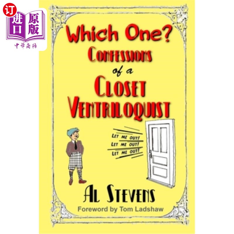 海外直订which one? confessions of a closet ventriloquist 哪一个?