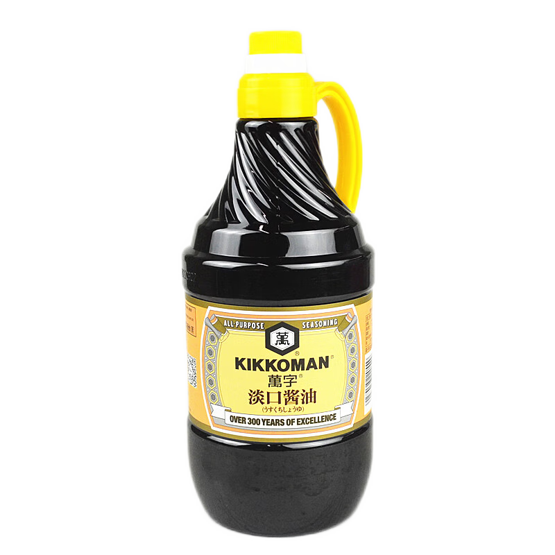 萬字 龜甲萬 日式淡口醬油1.8L桶裝 壽司料理 刺身蘸料 餐廳廚房 淡口醬油1.8L