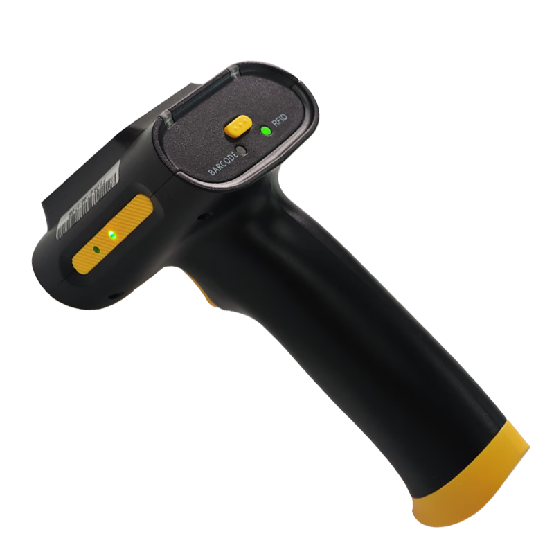 VIKITEK掃描槍手持式模擬鍵盤電子標(biāo)簽RFID掃碼槍二維碼掃描器 條碼輸入到光標(biāo)處USB線藍牙無線可選 USB線