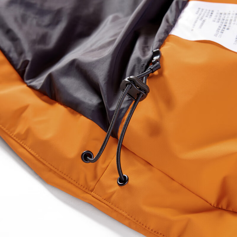 哈特马克斯防风防水Dermizax挺括耐磨弹力保暖短款羽绒服 琥珀橘 M 170/92A