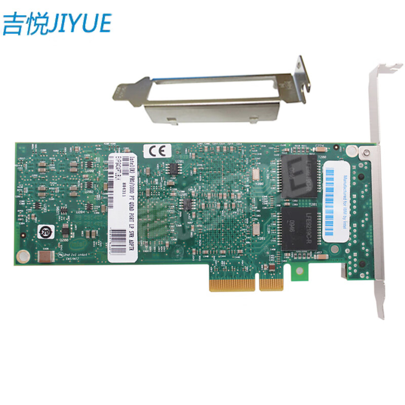 吉悦（JIYUE） EXPI9404PTLBLK千兆网卡PRO1000PT四口PCI-E网卡原厂 EXPI9404PTL