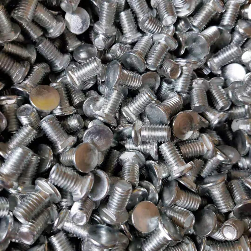 适用适用国标电缆桥架螺丝m6m8铁镀锌马车螺栓半圆头方颈螺丝桥架连接