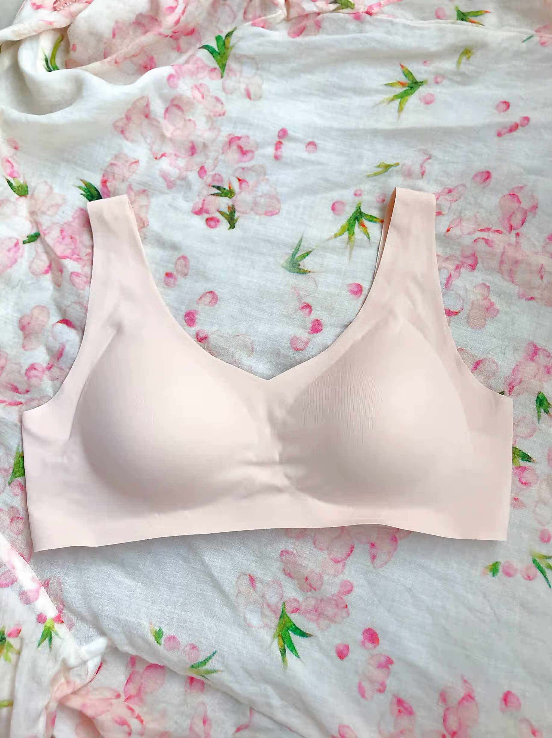 浪莎薄款光面无痕裸感乳房切除术后胸癌义乳专用文胸义乳胸罩内衣