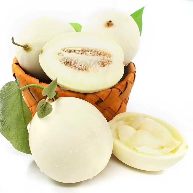 陕西阎良香甜瓜新鲜水果应季时令白皮瓜温室小甜瓜阎良白瓜 2斤