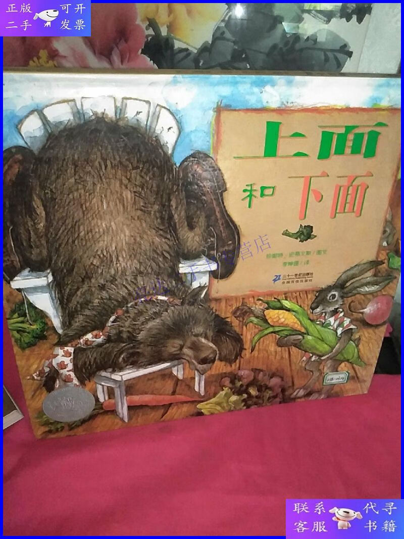【二手9成新】上面和下面:三之三经典图画书