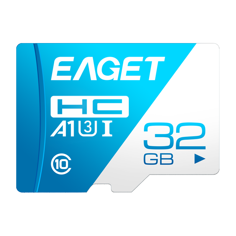 忆捷（EAGET）32GB TF（MicroSD）存储卡U3 V30  行车记录仪&安防监控专用内存卡 高速耐用 15.79元